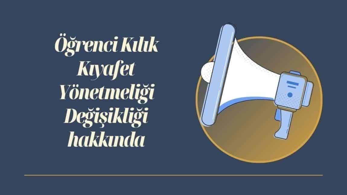 OKULUMUZUN KIYAFET MODELİ